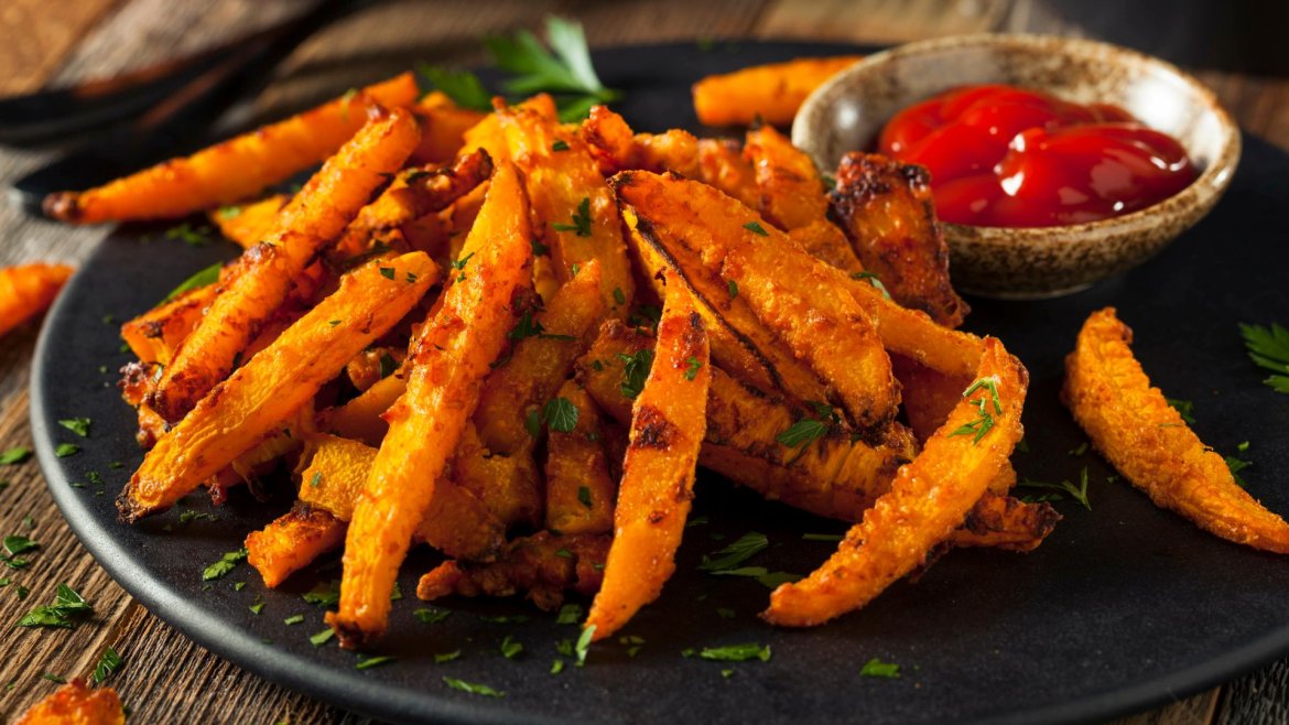 Frites de citrouille en 3 façons